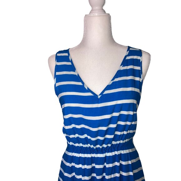 Gap Sleeveless Fit and Flare Striped Dress Size S - Picture 2 of 6